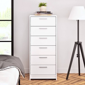 Prepac Studio 50" Tall Essentials 6 Drawer Dresser - 1 of 4