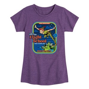 Girls' - Disney - Peter Pan Fitted Short Sleeve Graphic T-Shirt - 1 of 4