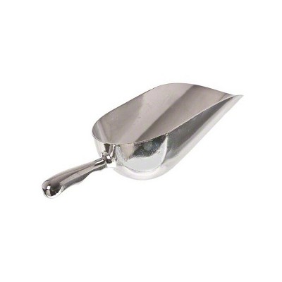 Silver Aluminum 58 oz Kitchen Utility Scoop