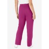 Woman Within Plus Size Sport Knit Straight Leg Pant - 3 of 4