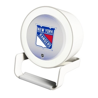 Keyscaper New York Rangers Linen Night Light Charger and Bluetooth Speaker