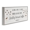 Stupell Industries Fresh Coffee 24:7 Caffeine Proverbs, 24" x 10" - 3 of 4