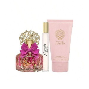 Vince Camuto Floreale 3 Pc Set Women's Eau De Parfum 3.4, 0.34, Body Cream 5.0 Oz - 1 of 2
