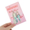 Unique Bargains Figure Pattern Passport Holder 1 Pc - 3 of 4
