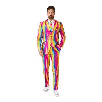 OppoSuits Men's Suit - Rainbow Glaze - Multicolor