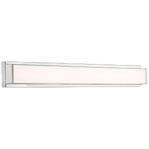 Access Lighting Citi II 1 - Light Vanity in  Brushed Steel - 1 of 1