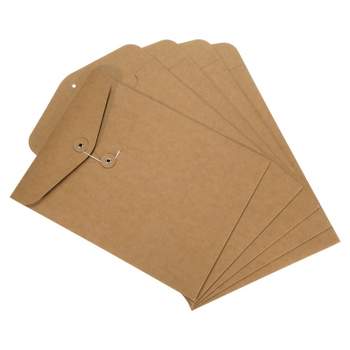 Unique Bargains String File Folders Document Letter Organizer Filing Envelopes Jacket for Office