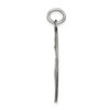 Black Bow Jewelry Sterling Silver Antiqued & Satin 2 Piece Mizpah Coin Pendant, 28mm - 2 of 4