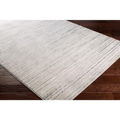 Noah Round Gray Hand-Knotted Wool Area Rug