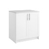 Prepac 4pc Elite Storage Cabinet Set with Panel Doors White - 4 of 4