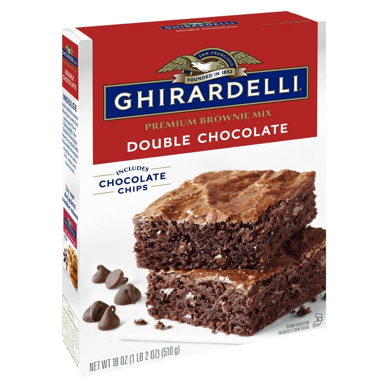 Ghirardelli Double Chocolate Brownie Mix - 18oz, 3 of 9