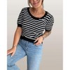 Women's Quinn Striped Puff Top - AnnieWear XL - 2 of 2