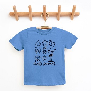 The Juniper Shop Hello Summer Chart Toddler Short Sleeve Tee - 1 of 2