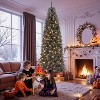 Acekool Snow Flocked Prelit Artificial Tree, Festive Decor for Home or Office - 4 of 4