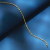 Pure Collection by Ross-Simons 1.5mm 14kt Yellow Gold Twisted Rope-Chain Bracelet - 3 of 4
