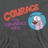 Boys’ Courage The Cowardly Dog Courage Logo Hooded Sweatshirt - 2 of 4