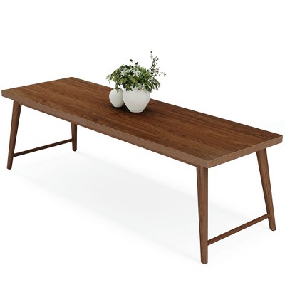 Resenkos Computer Desk, Office Desk, Study Desk,2-Person Computer Desk, 78.7" Executive Desk Study Work Table,Brown