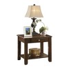 Anybear Contemporary End Table with Drawer and Shelf Dark - 3 of 3