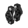 Unique Bargains Motorcycle Bike Light Lamp Holder Handlebar Mount Bracket Clamp Black - 4 of 4