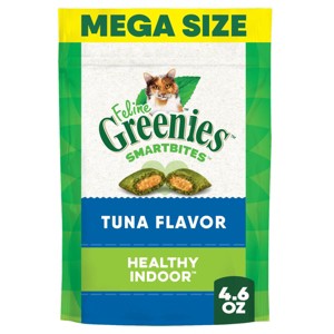 Greenies Smartbites Healthy Tuna Flavor Indoor Cat Treats - 1 of 4