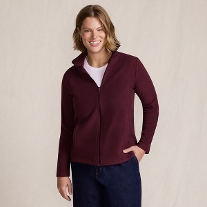 Lands' End Women's Anyweather Fleece Full Zip Jacket - 1 of 4