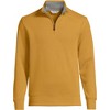 Lands' End Men's Bedford Rib Quarter Zip Sweater - 3 of 4