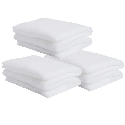 Aoibox 3 Pack 3 x 8 Ft Thickened Artificial Snow Blanket Fluffy White Cotton Snow Sheet for Christmas Village Display Photo Prop