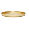 Classic Touch Set of 4 Glitter Dinnerware Plates with Raised Rim (Available in 2 Colors) - 4 of 4