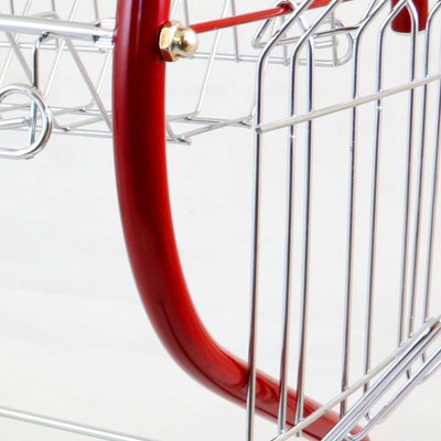 Better Chef 17" Chrome Plated Stainless Steel 2-Tier Dish Rack