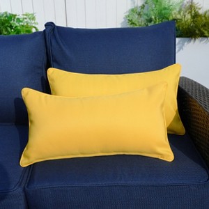Moda Furnishings Outdoor Reversible Throw Pillow (Set of 2) - 1 of 4