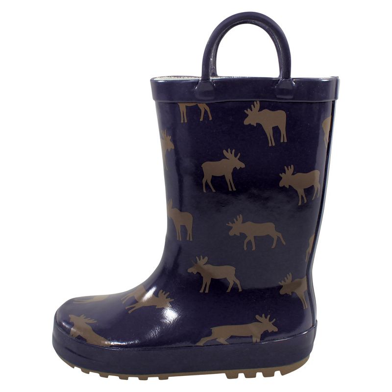 Hudson Baby Rain Boots, Moose, 1 of 5