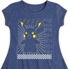 Girls' - Pokémon - Pika Poke Fit & Flair Cap Sleeve Dress - 2 of 3