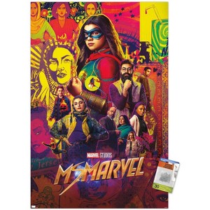 Trends International Marvel Ms. Marvel - One Sheet Unframed Wall Poster Prints - 1 of 4