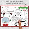 Big Dot of Happiness Merry Little Christmas Tree - Paper Red Truck and Car Christmas Party Coloring Sheets - Activity Placemats - Set of 16 - 2 of 4