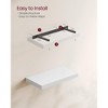 VASAGLE Wall Shelves Set of 2 - 3 of 4