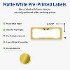 Avery Labels, 1" x 2-5/8", Gold-Metallic Berries, Matte, 160ct - 2 of 4