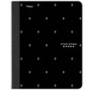 Five Star Fashion Comp Book 80ct Black with White Dot, School Supplies - 2 of 4