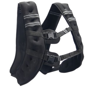 VEVOR Weighted Vest, 30 lbs Weight Vest with Reflective Stripe, Adjustable Buckle Body Weight Vest for Men Women, Workout Equipment - 1 of 4
