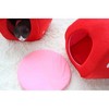 YML Strawberry Pet Bed House Small Red - 4 of 4