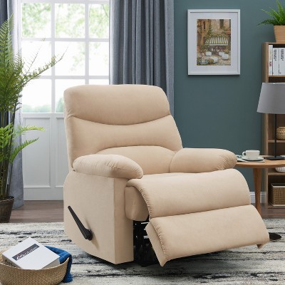 ProLounger Wall Hugger Recliner with Ultra Padded Arms Dark Brown - Handy  Living