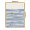 Amanti Art Otter in the Waves by Little Dean Framed Canvas Wall Art - 3 of 4