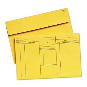 Quality Park Attorney's Open-Side Envelope Ungummed 10 x 14 3/4 Cameo Buff 100/Box 89701 - 1 of 2