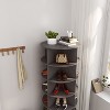 Kumasinova 360° Rotating Shoe Cabinet,6/7-Tier Shoe Storage Tower,Freestanding Organizer Shoe Rack for Entryway,Bedroom,Living Room - 3 of 4