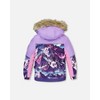 Deux par Deux Girl Two-Piece Play Snowsuit Dark Purple - 4 of 4