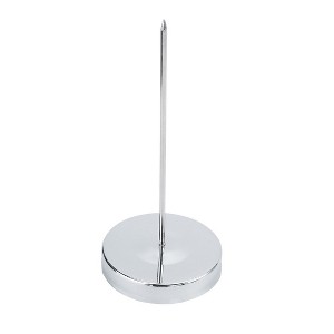 Unique Bargains Stainless Steel Desktop Orders Invoice Note Safe Bill Spike Holder 3 Inch Long - 1 of 4