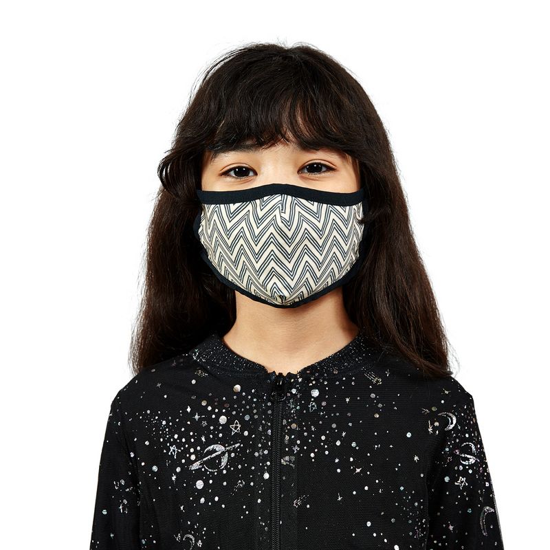 Safe+Mate Washable & Reusable Cloth Masks - Kids Single Packs - Includes Filters, 3 of 8
