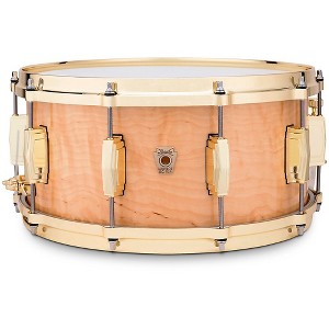 Ludwig Limited-Edition Maple Exotic Snare Drum with Steinway Crown Jewel Veneer and Brass Hardware - 1 of 4