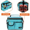 OPUX Large Insulated Lunch Bag Men Women, Leakproof Thermal Reusable Soft Cooler Tote Work School Adult Kid Boy Girl - 4 of 4