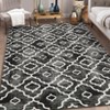 Machine Washable Vintage Floral Printed Area Rug Ultra Thin Non Slip Low Pile Stain Resistant Non Shedding Pet Friendly Floor Rug - 4 of 4