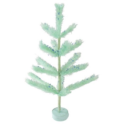 Northlight 2' Unlit Artificial Easter Tree Pastel Green Sisal Pine